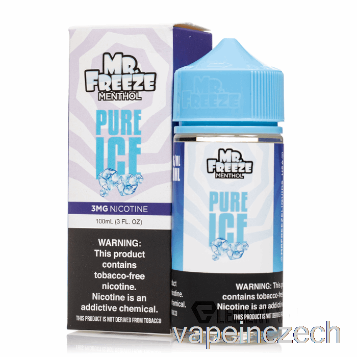 čistý Led - Mr Freeze - 100 Ml 6mg Vape Pero